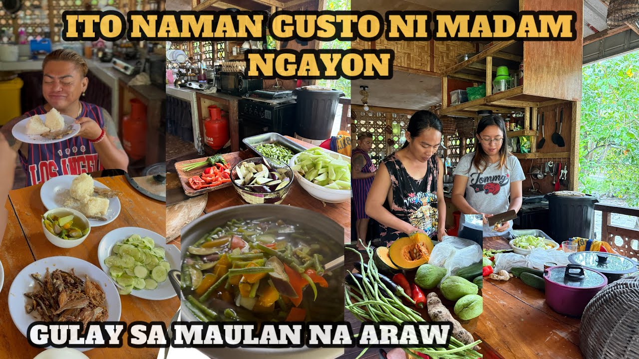 ULAM NGAYON SA FARM | ITO NAMAN GUSTO NI MADAM @SimplyAmory 