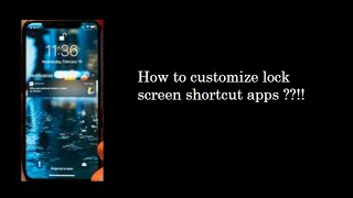 How to customize lock screen shortcut apps ?? | 2021 | SAMSUNG | Easy screenshot 3