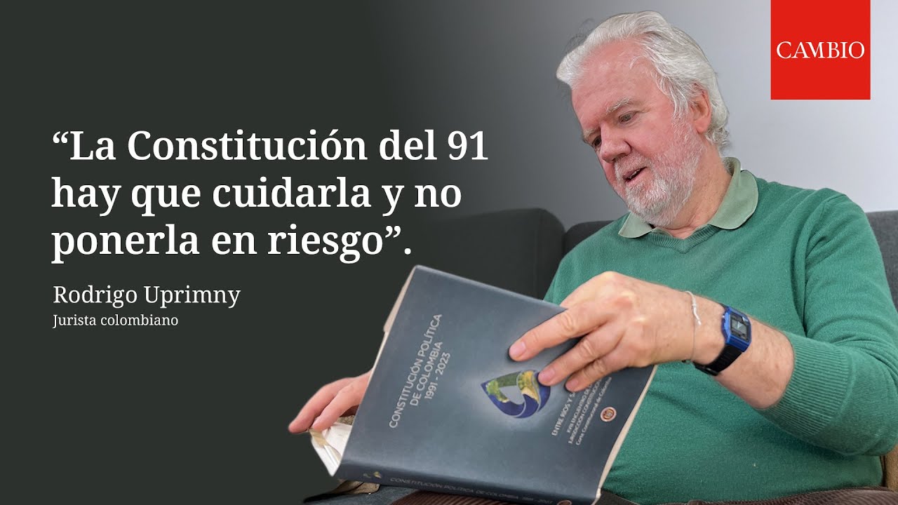 "Meterse en exceso en la Constitución, a veces de forma innecesaria, es un error": Rodrigo Uprimny