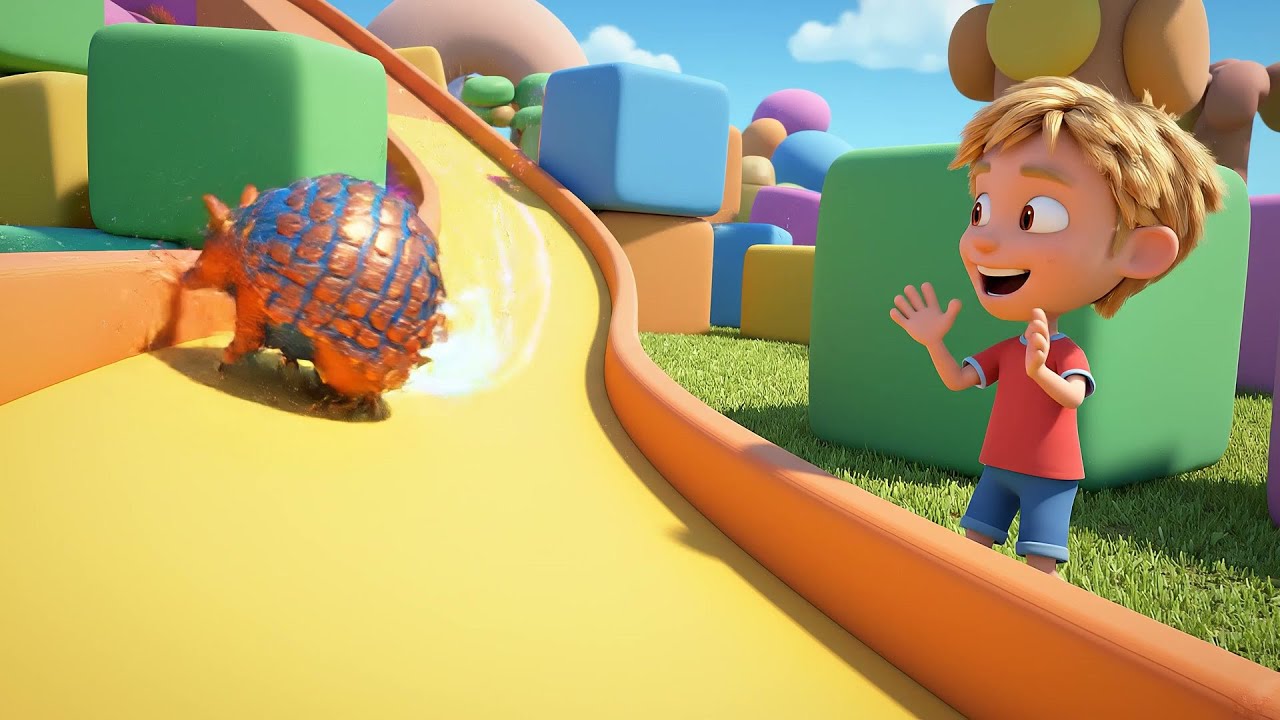 Sonic Pocket Armadillo Rolled Past the Fire | Kids Songs & Nursery Rhymes