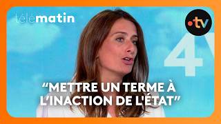 Marine Tondelier justifie la motion de censure contre le gouvernement