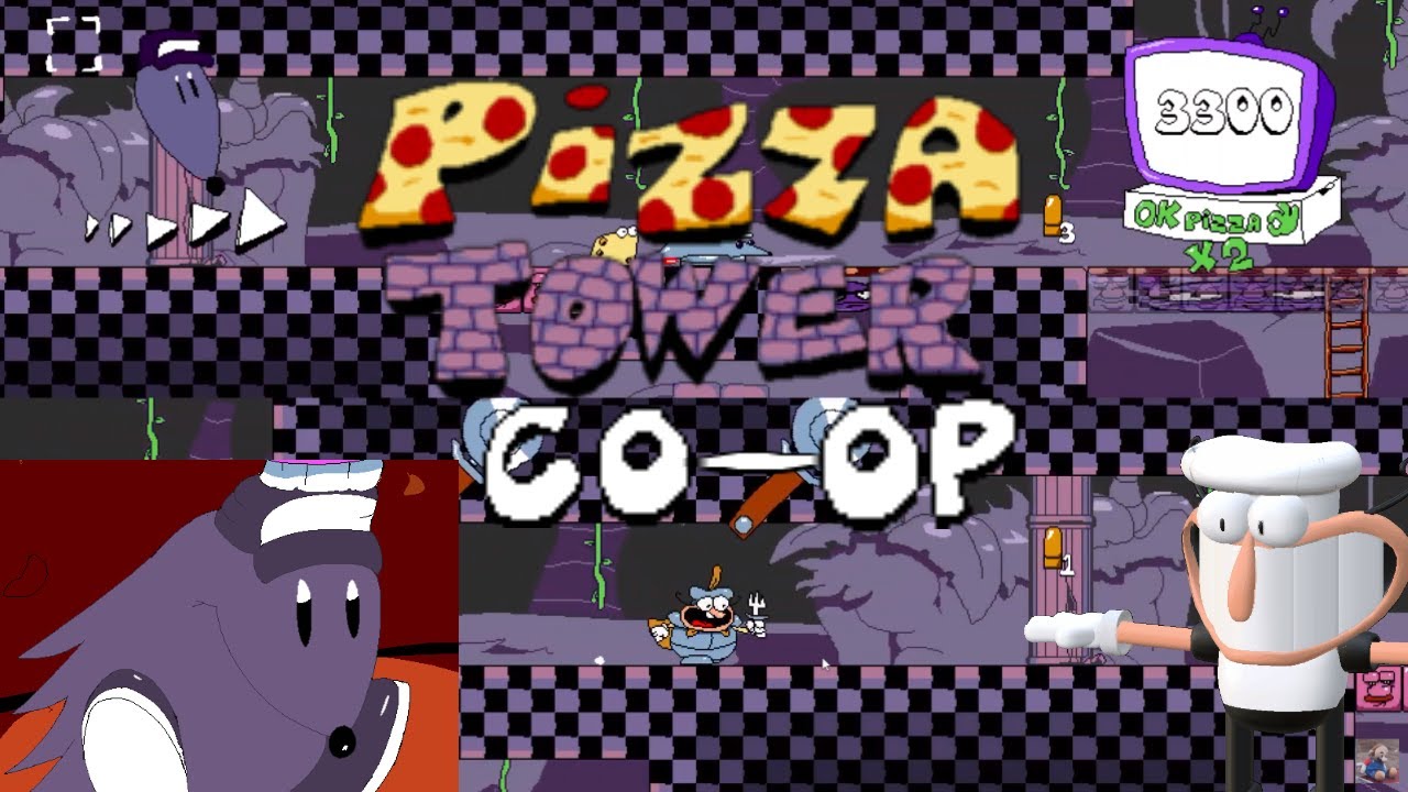 Pizza Tower Deluxe (Coop gameplay) YouTube
