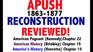 APUSH American Pageant Chapter 22 Review
