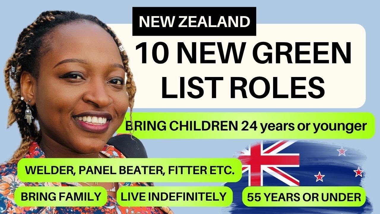 10 new trade occupations will be added to New Zealand's green list SOON