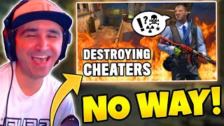 Summit1g Reacts: CSGO Cheaters TROLLED by Fake Cheat Software! (SkriptKid)