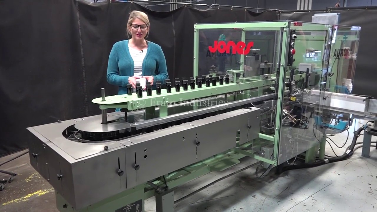 Jones Semi-Auto Vertical Tuck Cartoner Demonstration