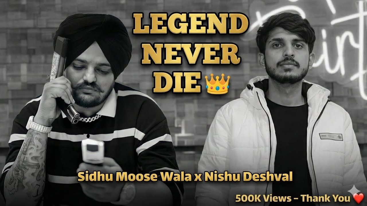 Sidhu Moose Wala Amar Hai 👑🔥 | Nishu Deshval Tribute Song