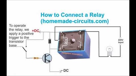 How to Connect a Relay