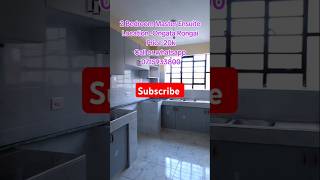 20k Spacious Master Ensuite Flats To Let in Ongata Rongai, Nairobi #trending #property #viralvideo
