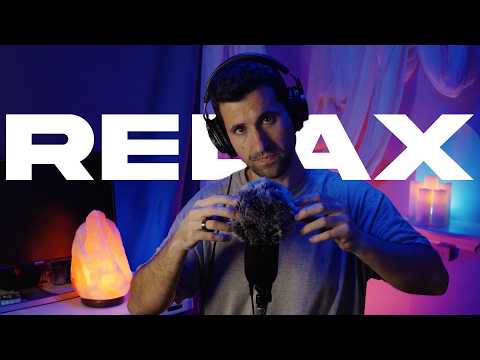 ASMR for Sleep - Whispers, Affirmations, Mic Brushing