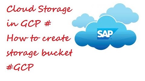 Cloud Storage in GCP # How to create storage bucket #GCP