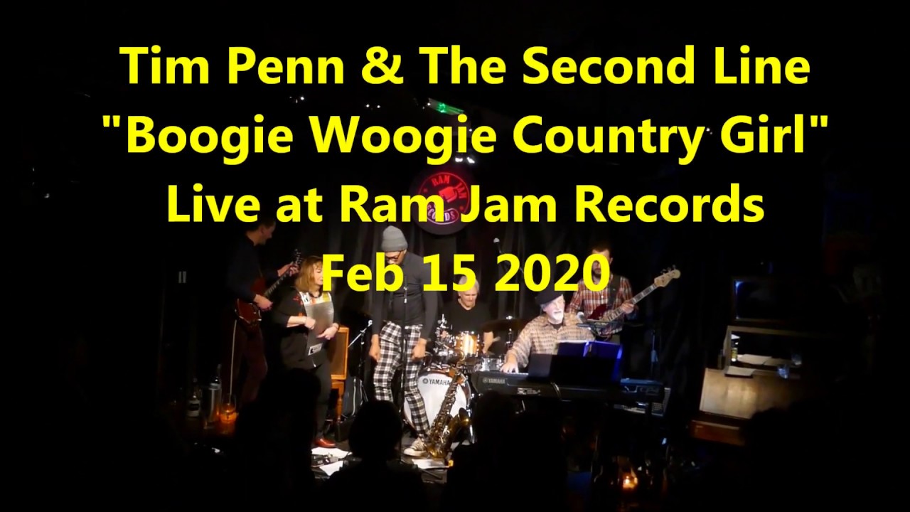 Tim Penn & The Second Line - Boogie Woogie Country Girl