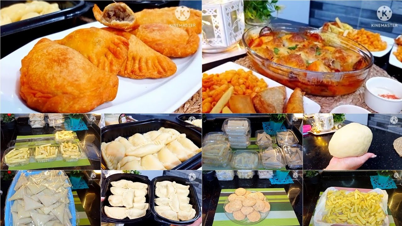 فى بيتنا تجهيزات رمضان 🌛❤ احلى 4اطباق مقبلات بيكملو سفرة فطار شهر رمضان 🌛 تعالو شوفو هنعمل اى 