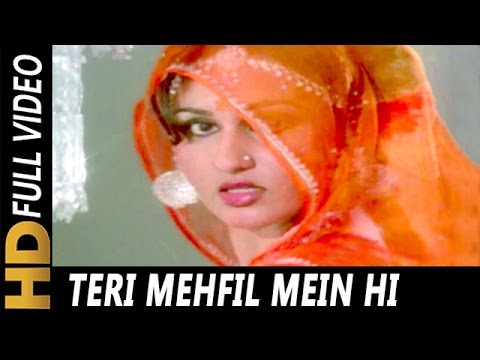 Teri Mehfil Mein Lyrics in Hindi Badle Ki Aag 1982