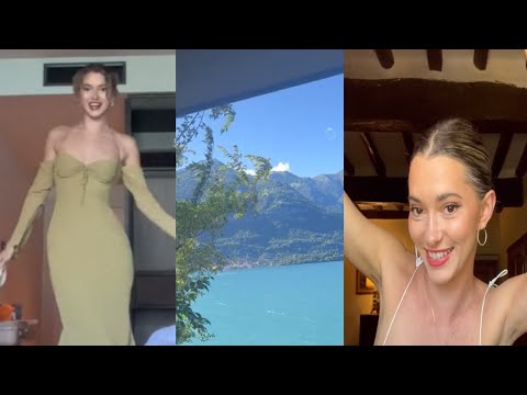 Maddie White//  Italy TikTok compilation  (madeleinecwhite) #grwm#shorts