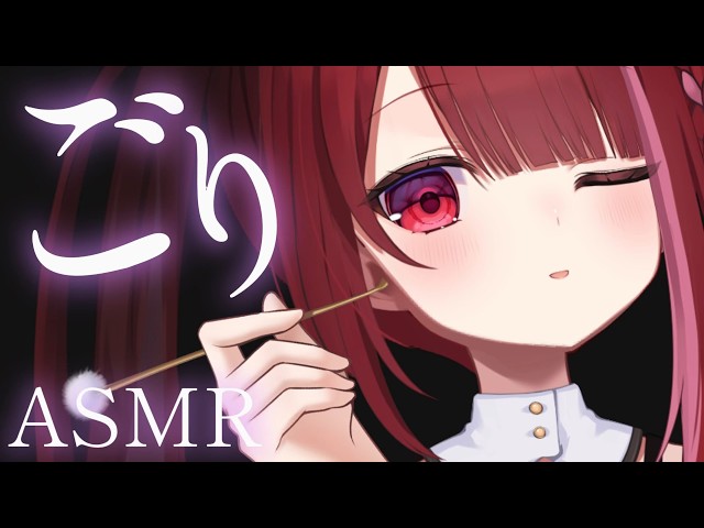 【ASMR/3Dio】ゴリゴリ好きのためのゴリ耳かき。癒しの耳掃除。睡眠┆囁き┆Earcleaning┆Whispering┆Vtuber【星めぐり学園/切熊ゆに】