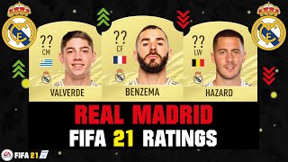 Fifa 21 | real madrid player ratings! ft. benzema, valverde, hazard...
etc rating prediction, refresh #fifa21 #realmadrid #ratings
#ratingrefresh ...