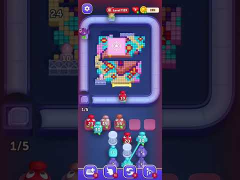 Color Blast: Block Shooter - Level 1129