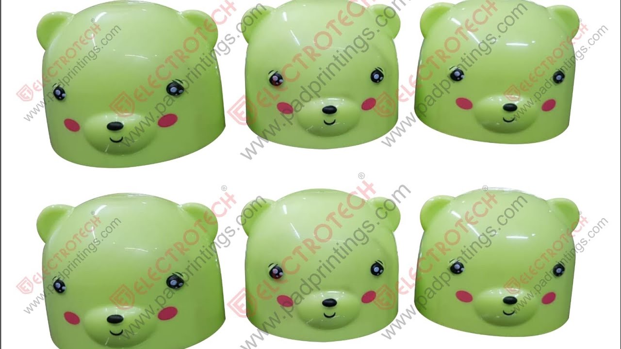 Three Color Pad Printing Machine For Baby Feeder Caps +919871917917