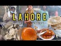 Pakistani street food breakfast in lahore