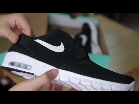 nike stefan janoski max l black