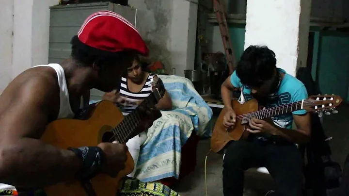 guitarist Alain Gonzales Castaon meets tresero Cot...