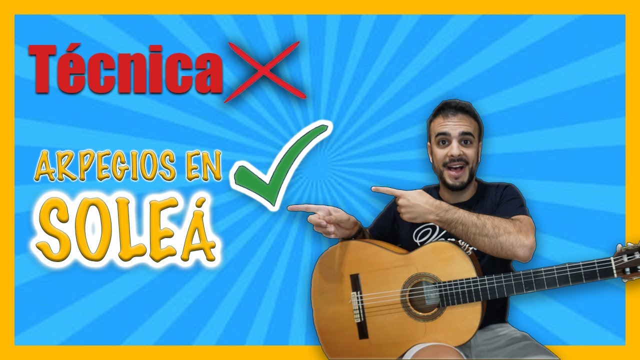 🕵️ DESCUBRE 3 + 1 FORMAS de ESTUDIAR TÉCNICA ✅ con una FALSETA (de SOLEÁ) 👉 3 + 1 ARPEGIOS