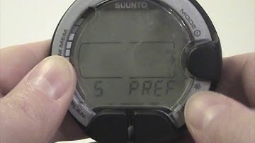 Suunto Vytec non DS 07 setting HP transmitter and predive tank coding