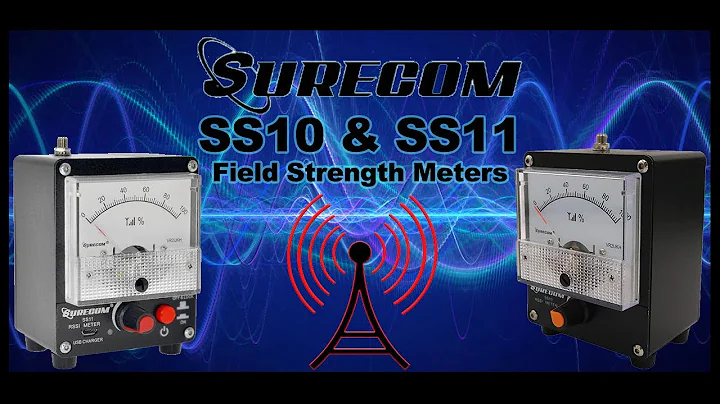 Surecom SS10 & SS11 Portable Field Strength Power RF Meters