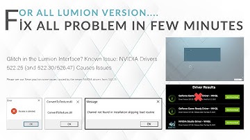 All Problem Error Solved of Lumion 12