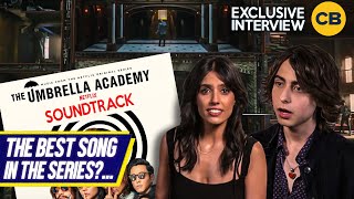 Best Song From the Umbrella Academy? Aidan Gallagher and Ritu Arya Answer (Exclusive)