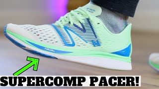 New Balance SUPERCOMP PACER Review! New Low Profile Carbon Plate! screenshot 5