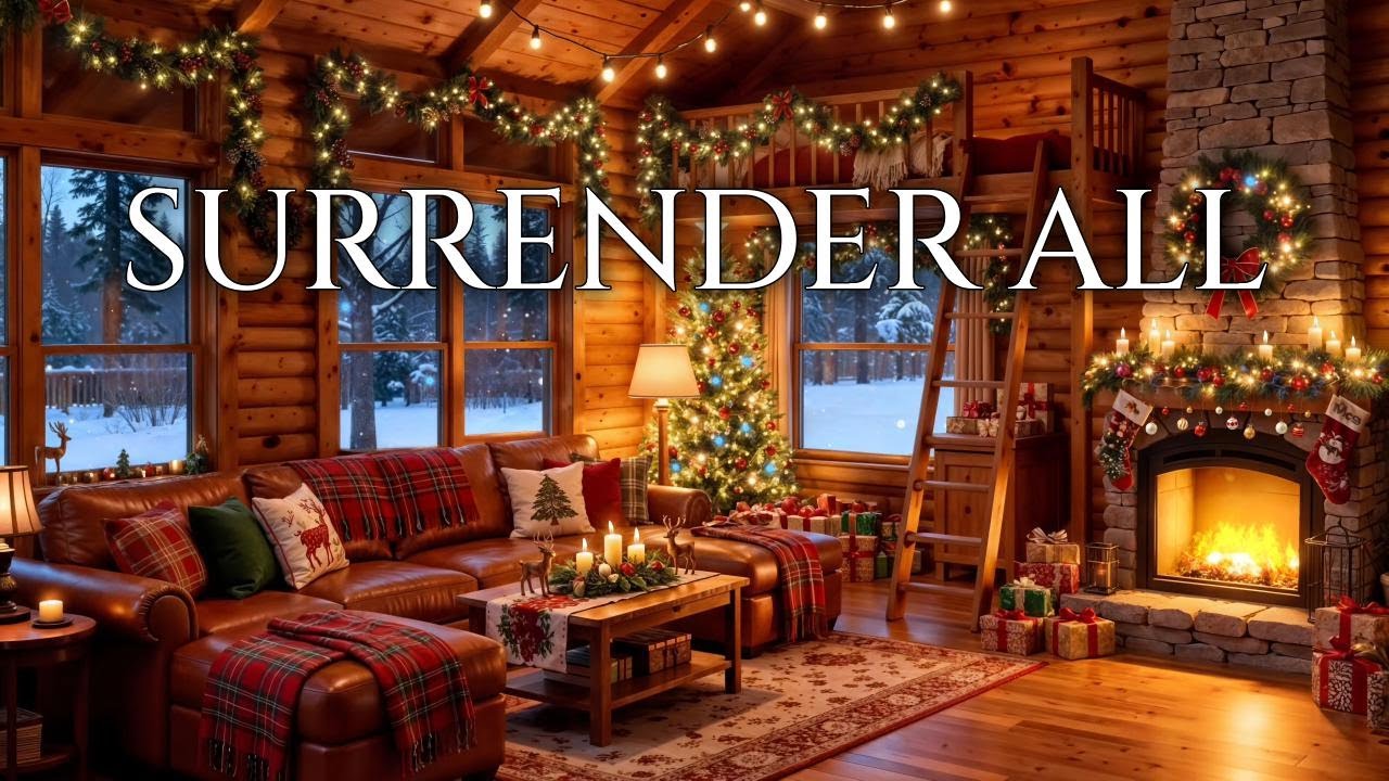 Peaceful Instrumental Music with Scripture | Cozy Christmas Ambience | Worship and Prayer