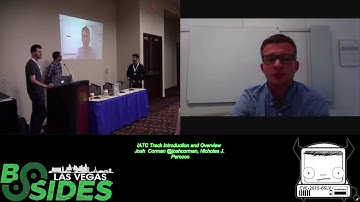 IATC00 IATC Track Introduction and Overview Josh Corman joshcorman Nicholas J Percoco