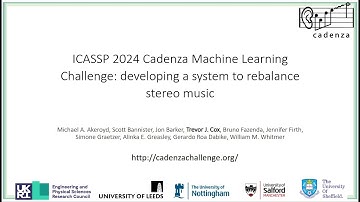 Cadenza ICASSP 2024 Signal Processing Grand Challenge: Introduction