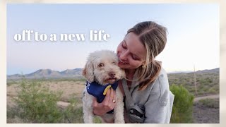 VLOG: we are off to our new life (leaving Austin and driving to CA!)