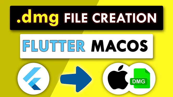 Flutter - Create .dmg File for Flutter MacOS Desktop Apps | Flutter Tutorial