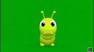 🦋 VFX Green Screen Caterpillar & Butterfly – FREE GREEN SCREEN