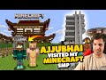 @Total Gaming Visited My Minecraft SMP || AjjuBhai & AmitBhai in Survivors SMP