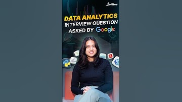 Google Recruiter Asked This Data Analyst Interview Question 🤔📊💼 | Intellipaat #Shorts #DataAnalyst