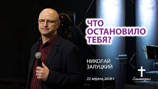 Что остановило тебя? | Николай Залуцкий