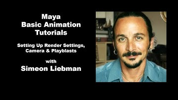 Maya 101 - Setting Up Render Settings, Camera Frame & Playblast MP4 Conversion in After Effects