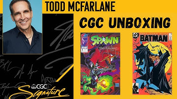 Todd McFarlane SS CGC UNBOXING!!!