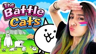 CUTE KITTY WORLD DOMINATION! (Battle Cats) // Phone App Games screenshot 5