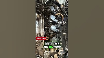Engine Saver: Oil Pump Pressure Test! #automobile #trending #mechanic #engineblock #tochanking #diy