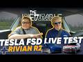 Tesla FSD v14 1-HOUR+ Live Test & Rivian R2 First Drive Impressions