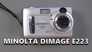The Minolta DiMAGE E223