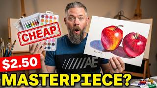 Watercolor Masterpiece With Cheap Materials?