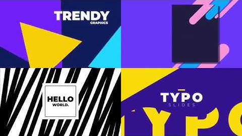 Modern Titles and Typography | VideoHive Templates | After Effects Project Files