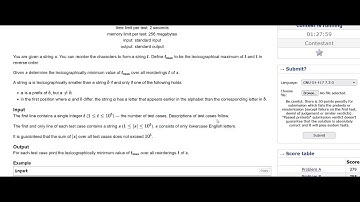 c.Double Lexicographically Minimum  Codeforces Solution  round #853 round (div. 1+2) in c++